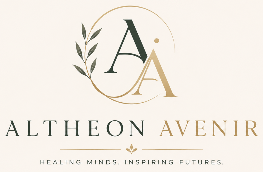 Altheon Avenir logo — Healing minds. Inspiring futures.